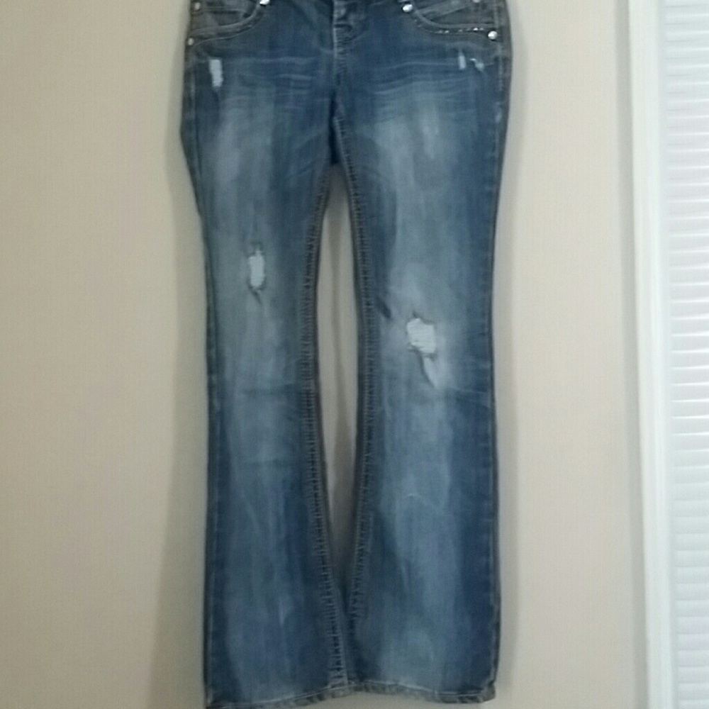 Almost Famous boot cut denim!